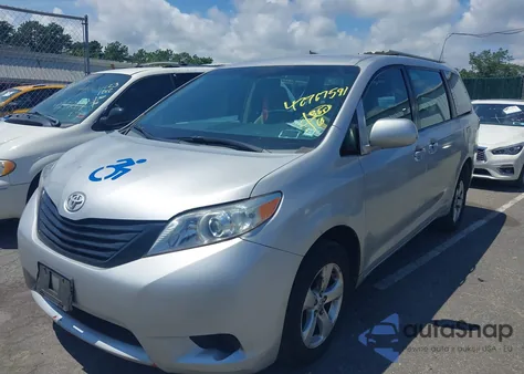 2014 Toyota Sienna L V6 7 Passenger from USA, damaged, VIN 5TDZK3DC9ES518653